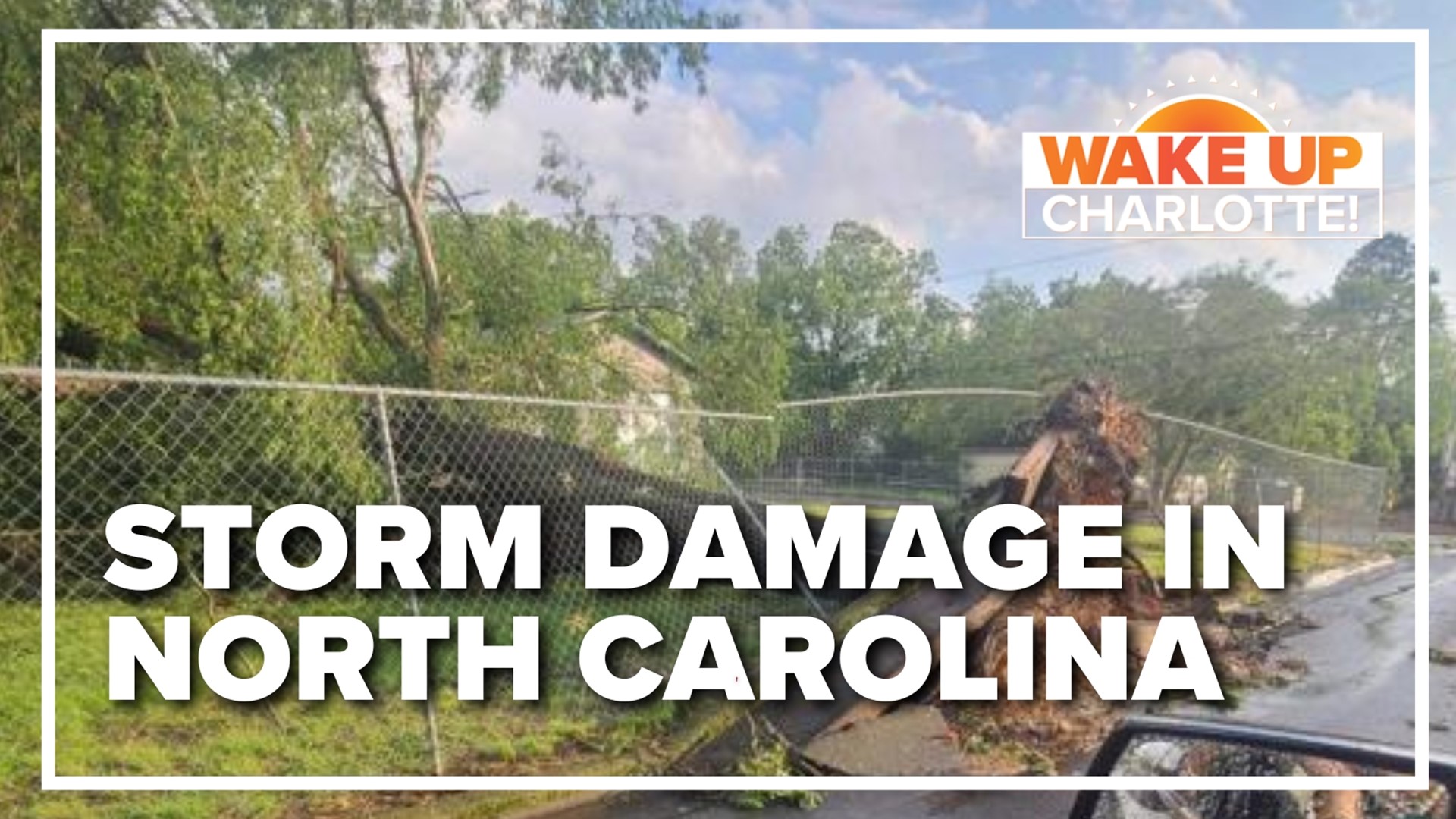 Strong thunderstorms throughout the Carolinas capable of damaging wind, hail, and isolated tornadoes are keeping us weather aware.