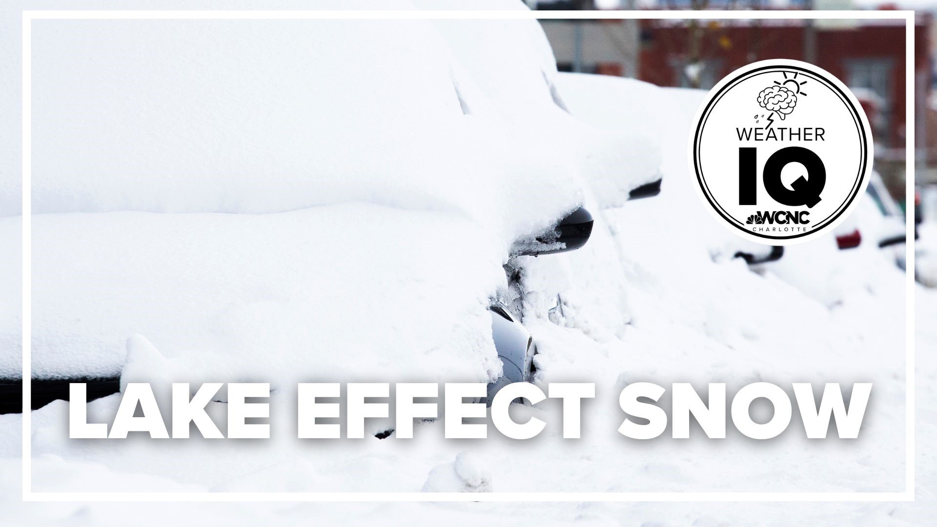 The lake effect snow dumped over 70 inches near Buffalo, New York. Meteorologist Chris Mulcahy explains what creates the "lake effect" during a winter storm.