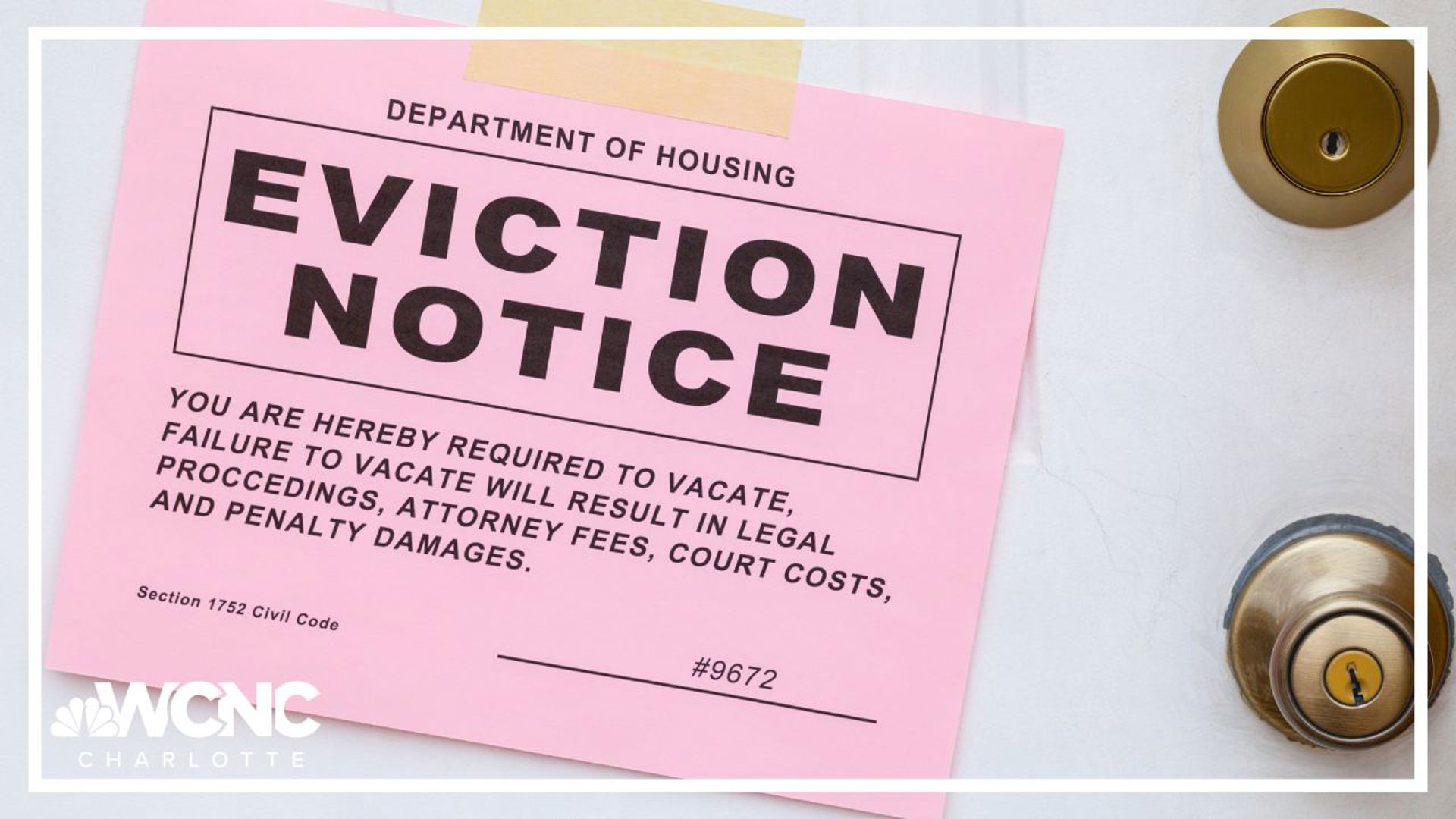 Tanglewood Apartments residents received a 30-day notice on their doors, but Lamplighter Inn residents said they have not received any formal eviction notices. 