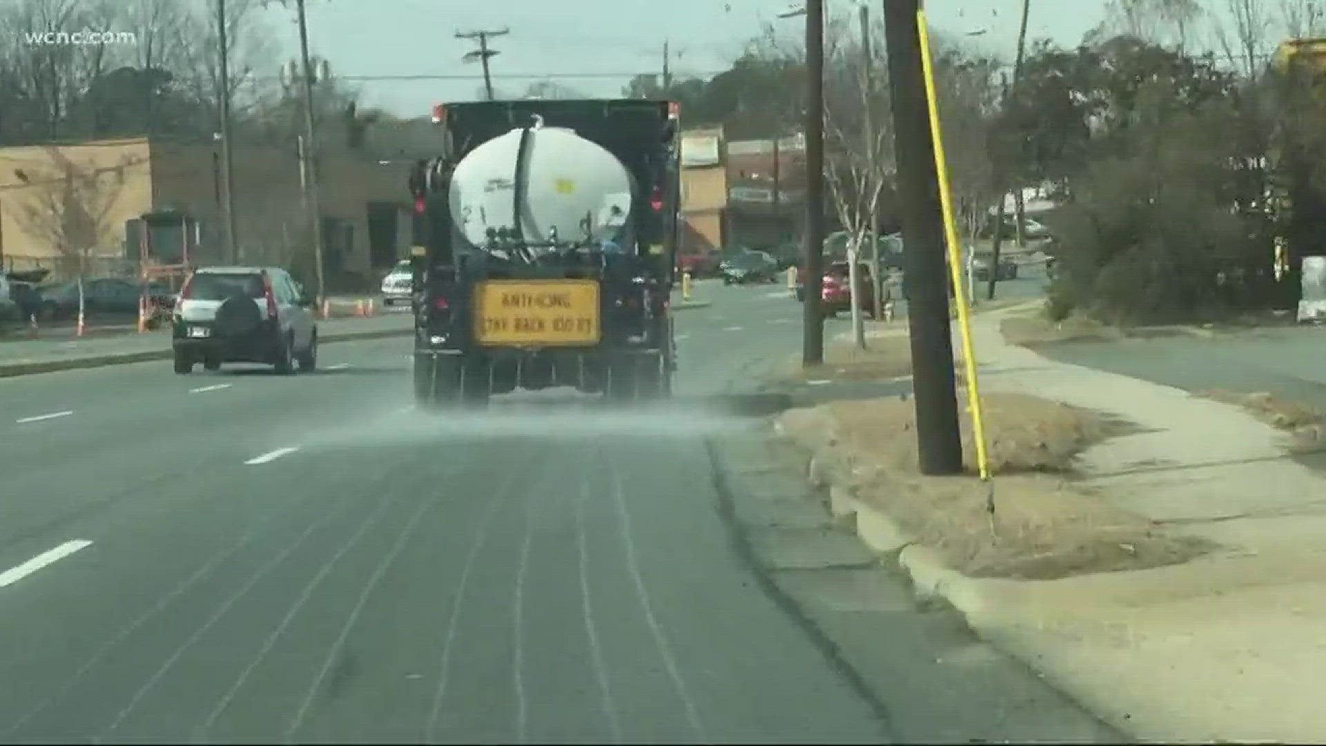 CMS cancels school as road crews prep for snow