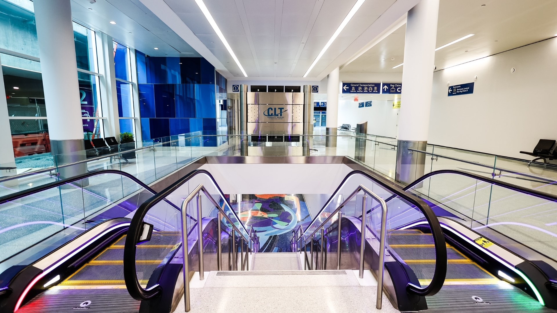 Charlotte airport unveils new phase of Terminal Lobby Expansion
