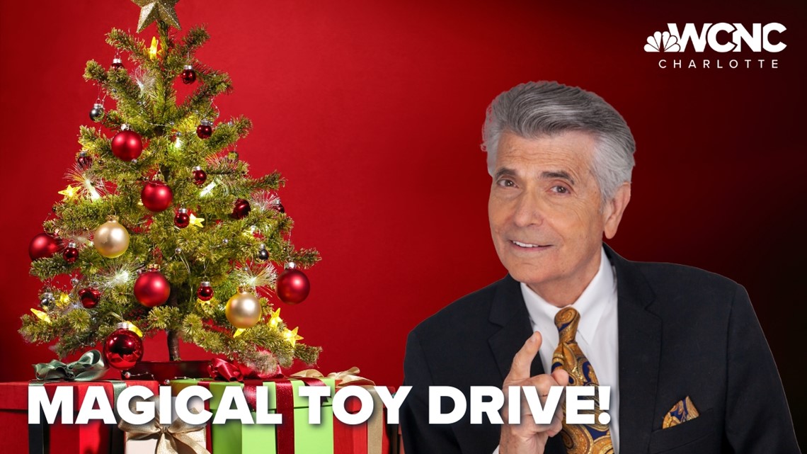 Larry Sprinkle gets in the spirit for the Magical Toy Drive!