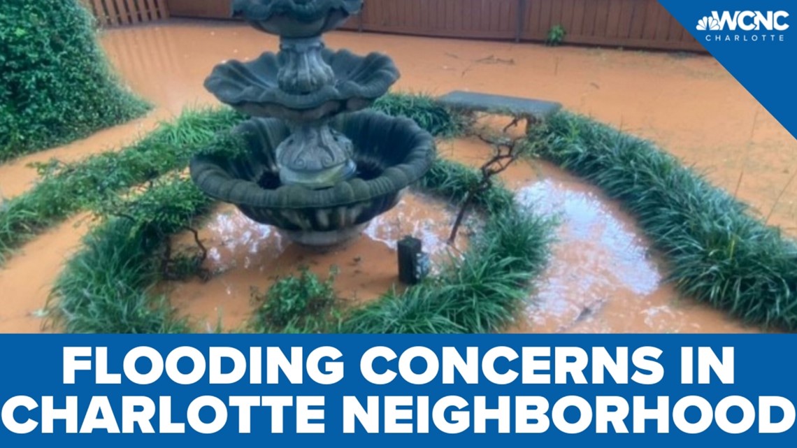 Flooding concerns in Charlotte neighborhood