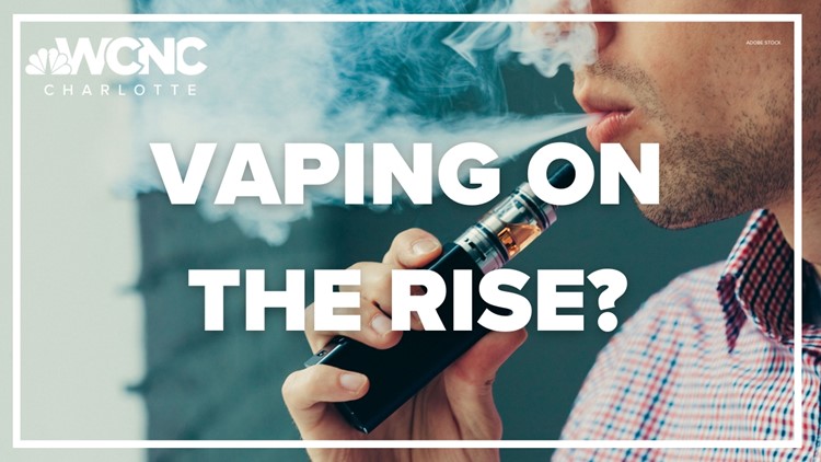 Vaping on the rise among teens in North Carolina