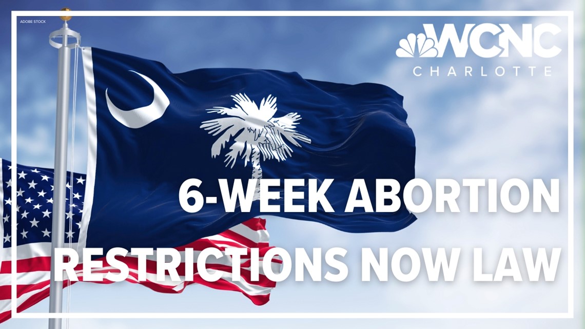 South Carolina's new abortion restrictions signed into law