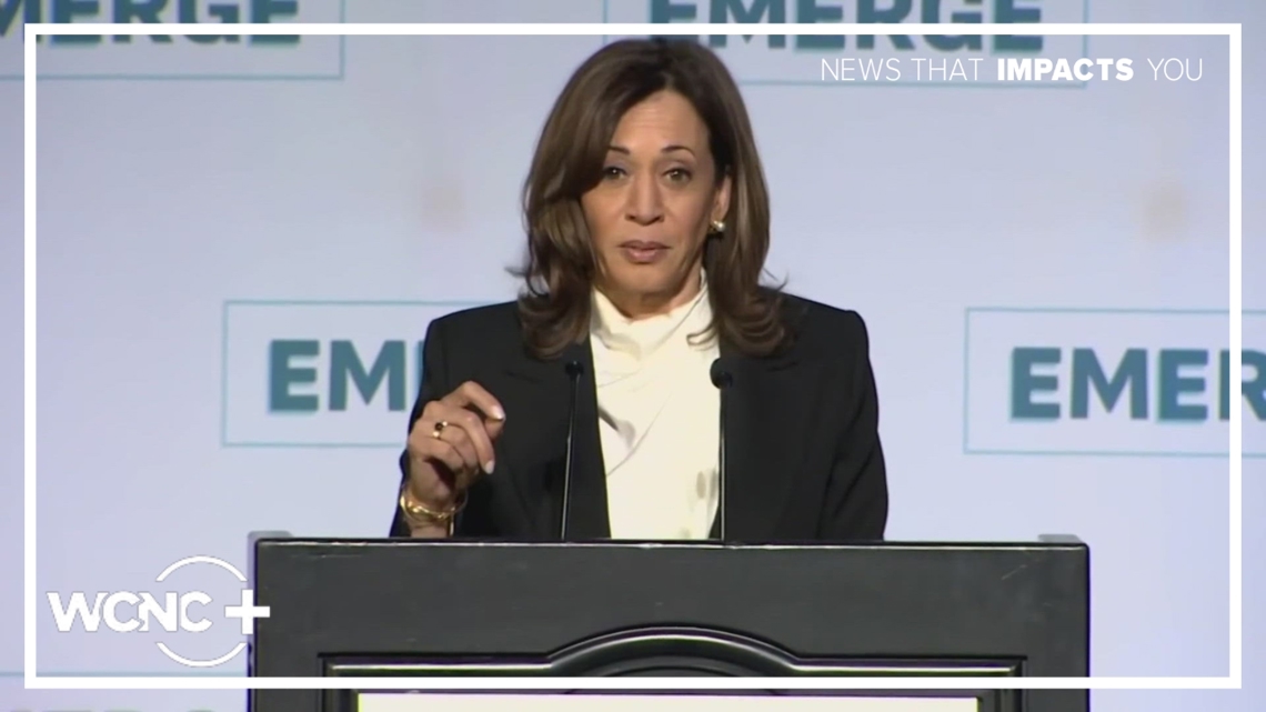 Kamala Harris addresses Trump's policies in major post-election speech ...