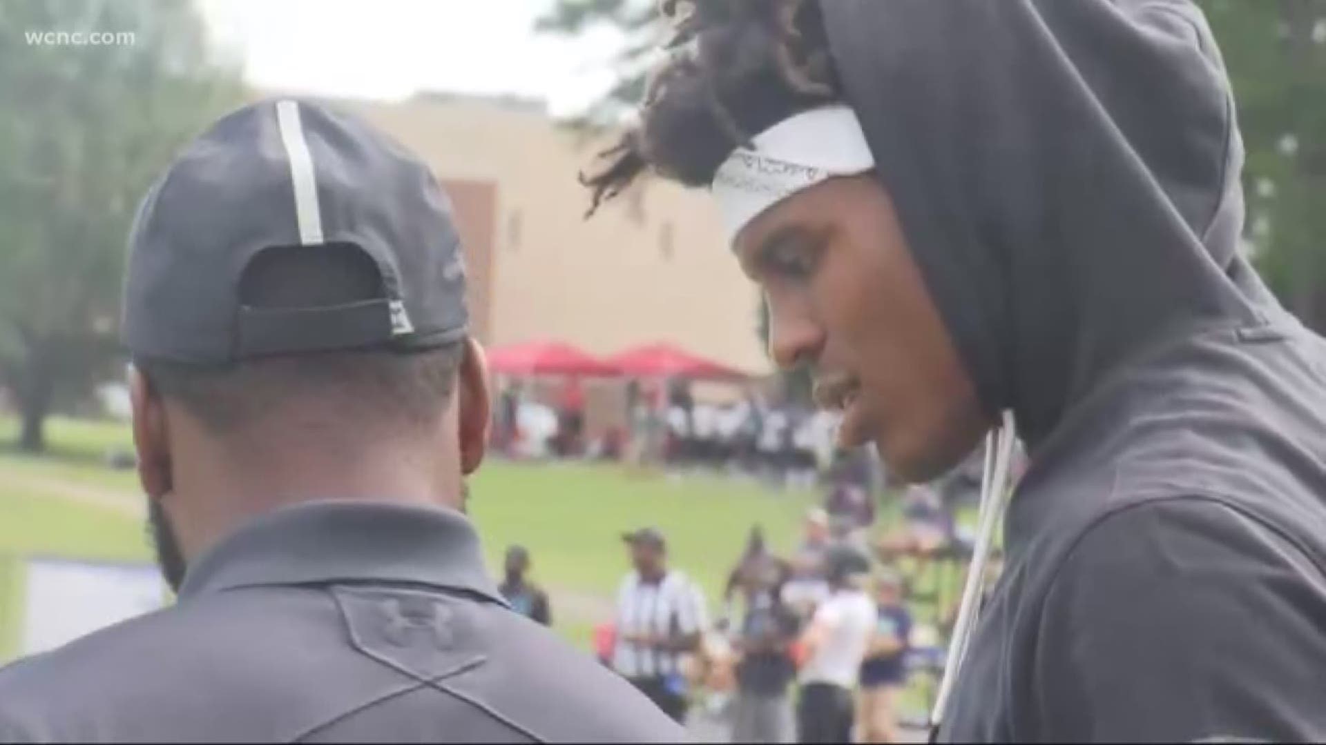 24 high schools competed to be the top football team at Cam Newton's annual 7 on 7 tournament.
