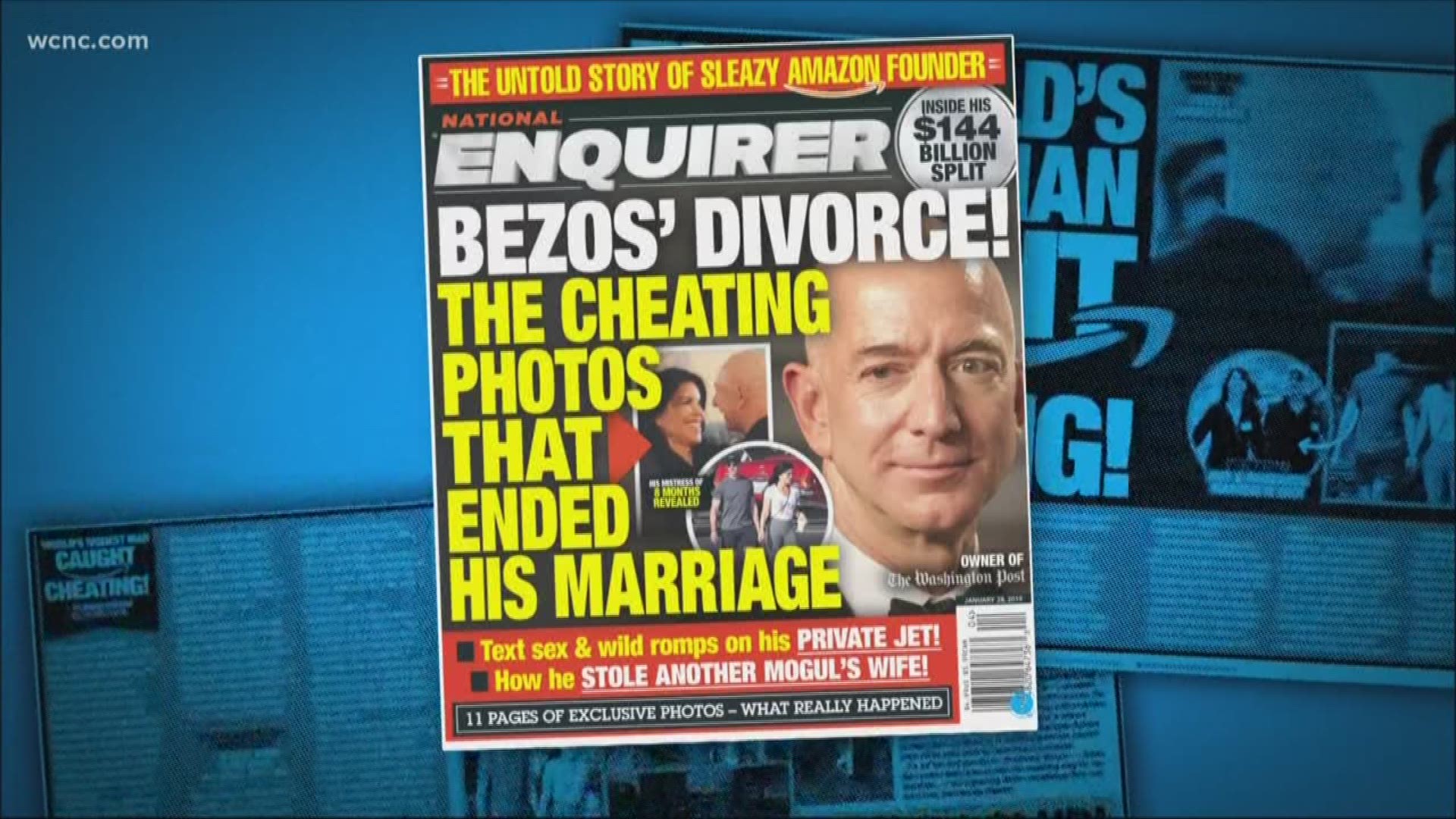 Jeff Bezos accuses National Enquirer of blackmail wcnc