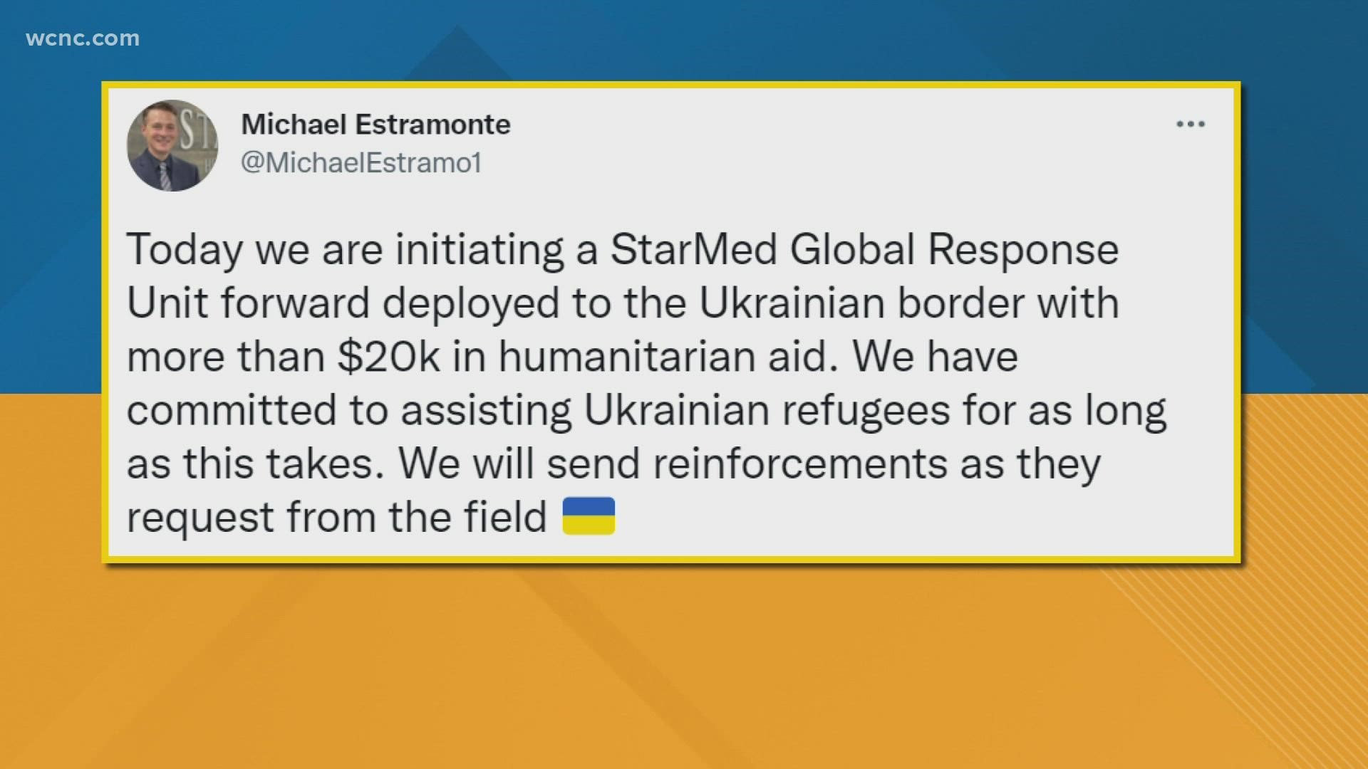 StarMed CEO Michael Estramonte posted the news on his Twitter.