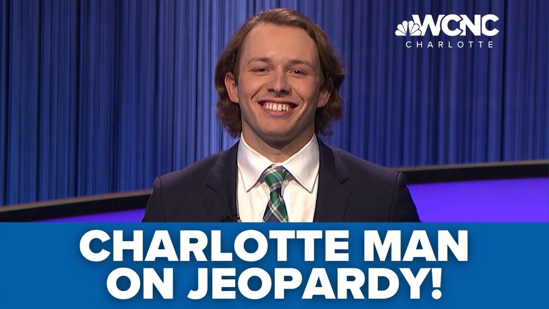A Charlotte golfer will put his knowledge to the test on an upcoming episode of "Jeopardy!"