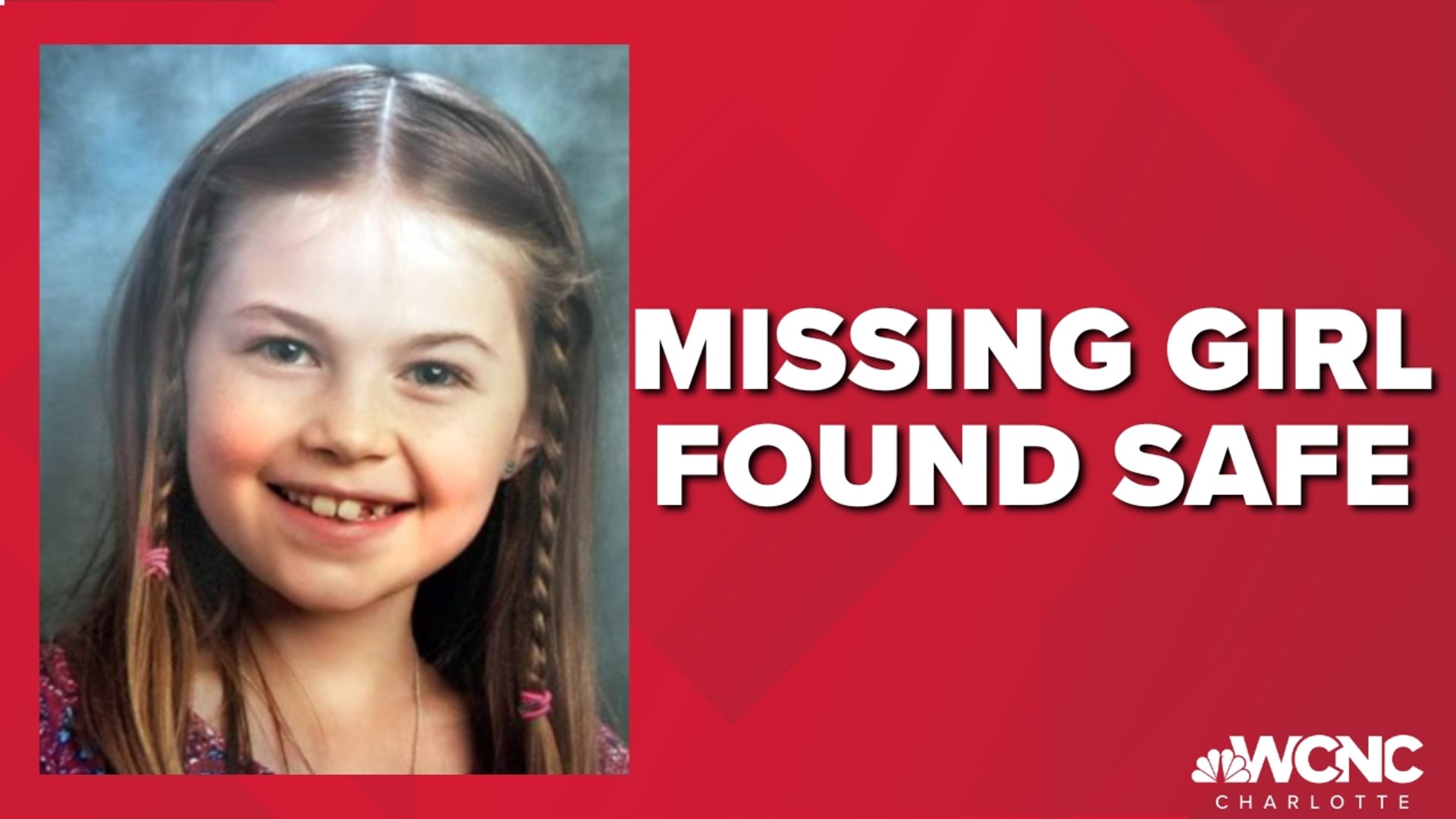 Girl missing for 6 years found in North Carolina