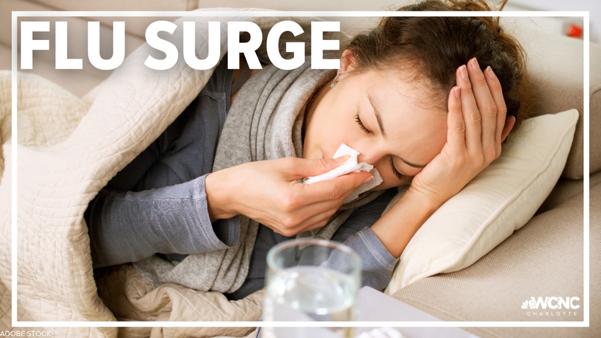 Experts say a surge of flu like the one seen this year has not been seen in more than a decade.