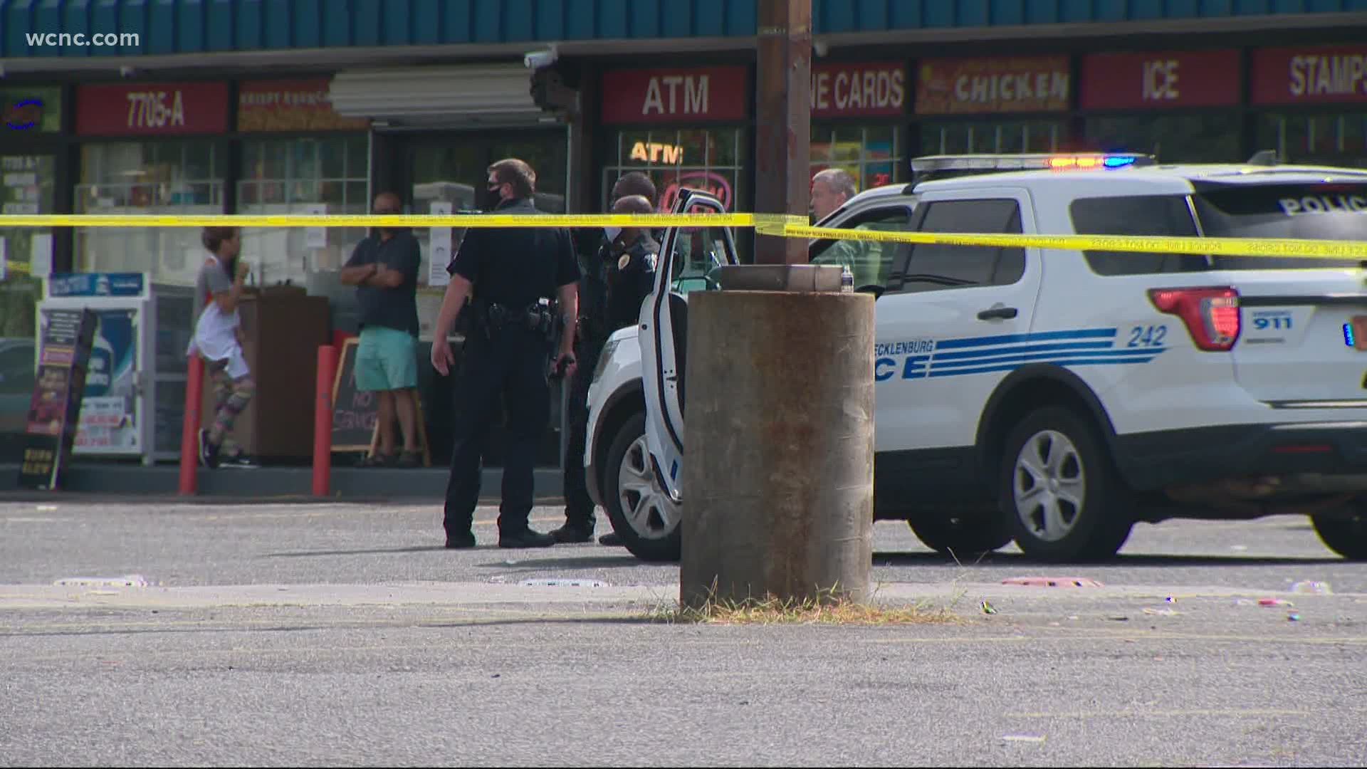 CMPD say a 22-year-old was shot and killed off of South Tryon.