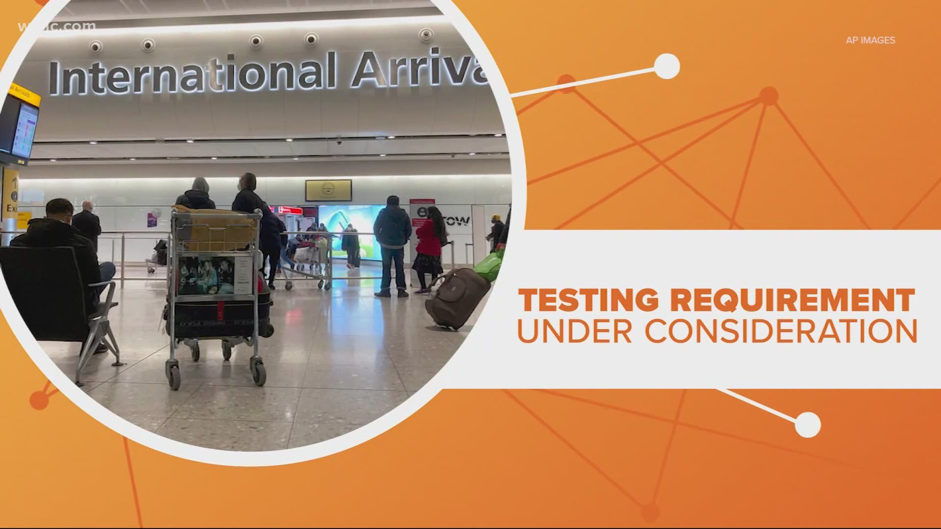 International travelers are required to have a negative COVID test to fly to the US. But so far that same rule does not apply to domestic flights. That could change.