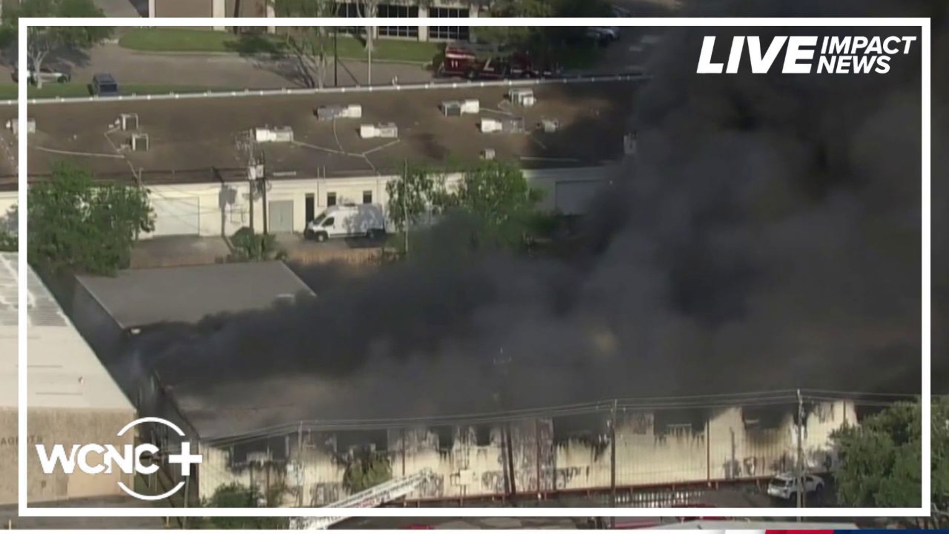 The Houston Fire Department is battling a two-alarm warehouse fire on Thursday. It's near U.S. 290 in northwest Houston. 