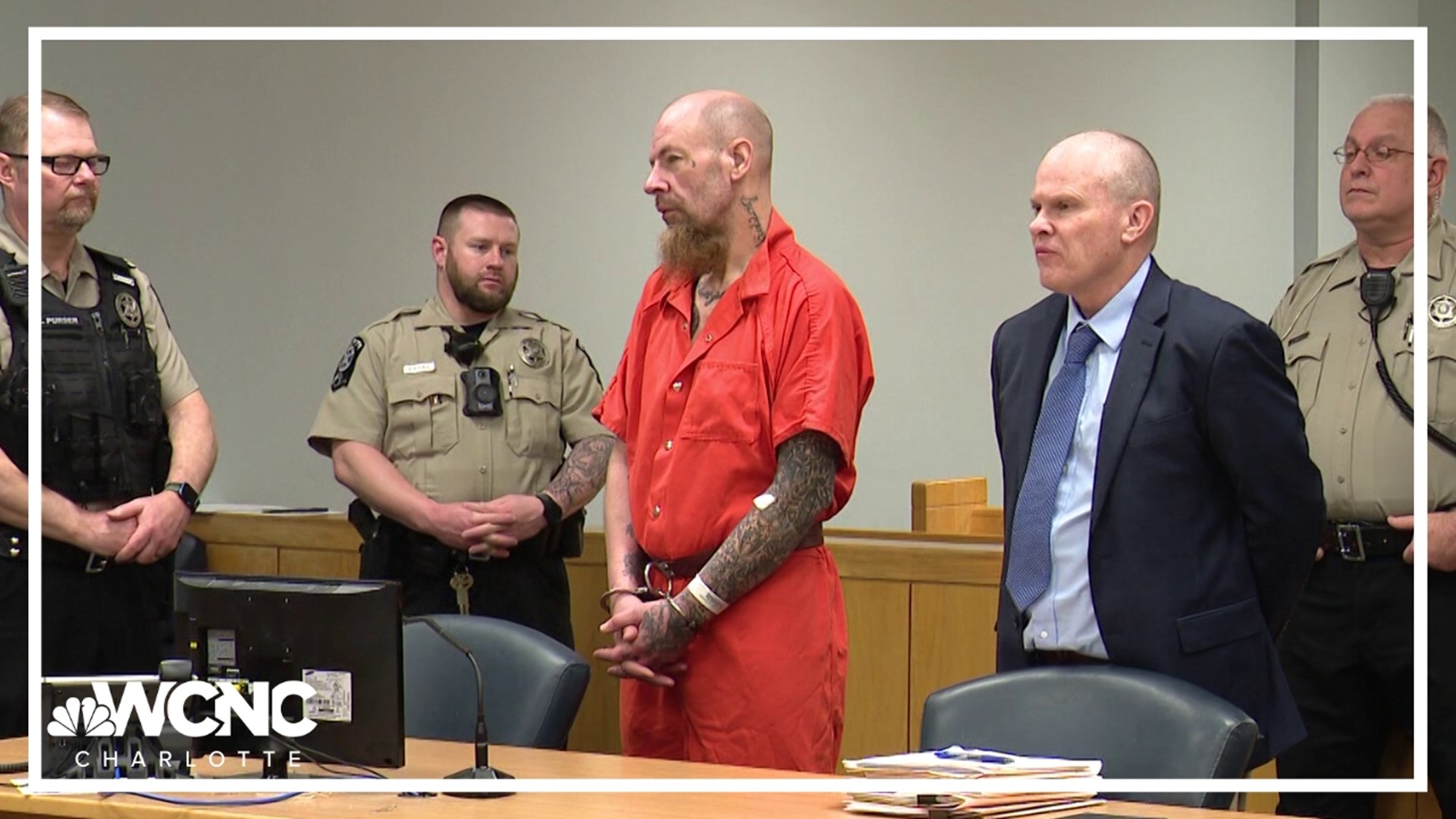 51-year-old David Pace's bond was denied after allegedly killing a woman and holding two people hostage in a domestic incident.