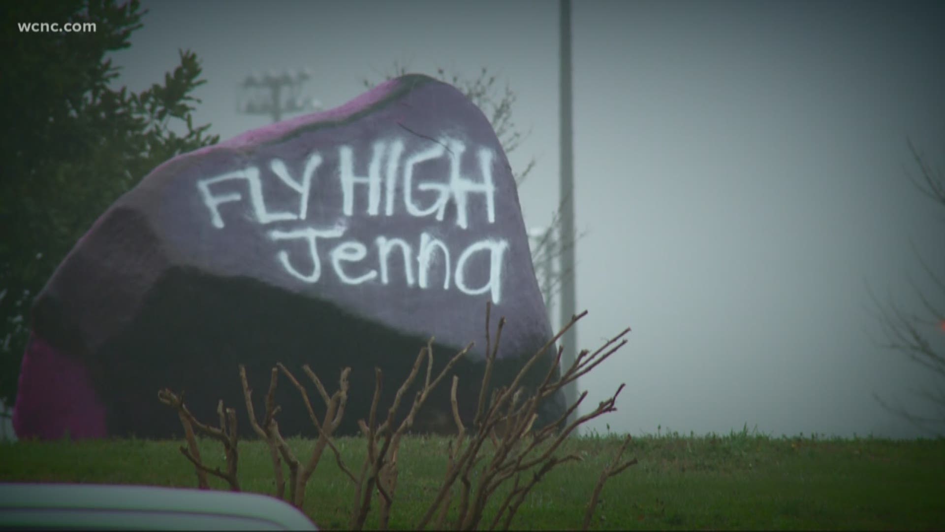 Today friends and family gathered for 15-year-old Jenna Hewitt's funeral.