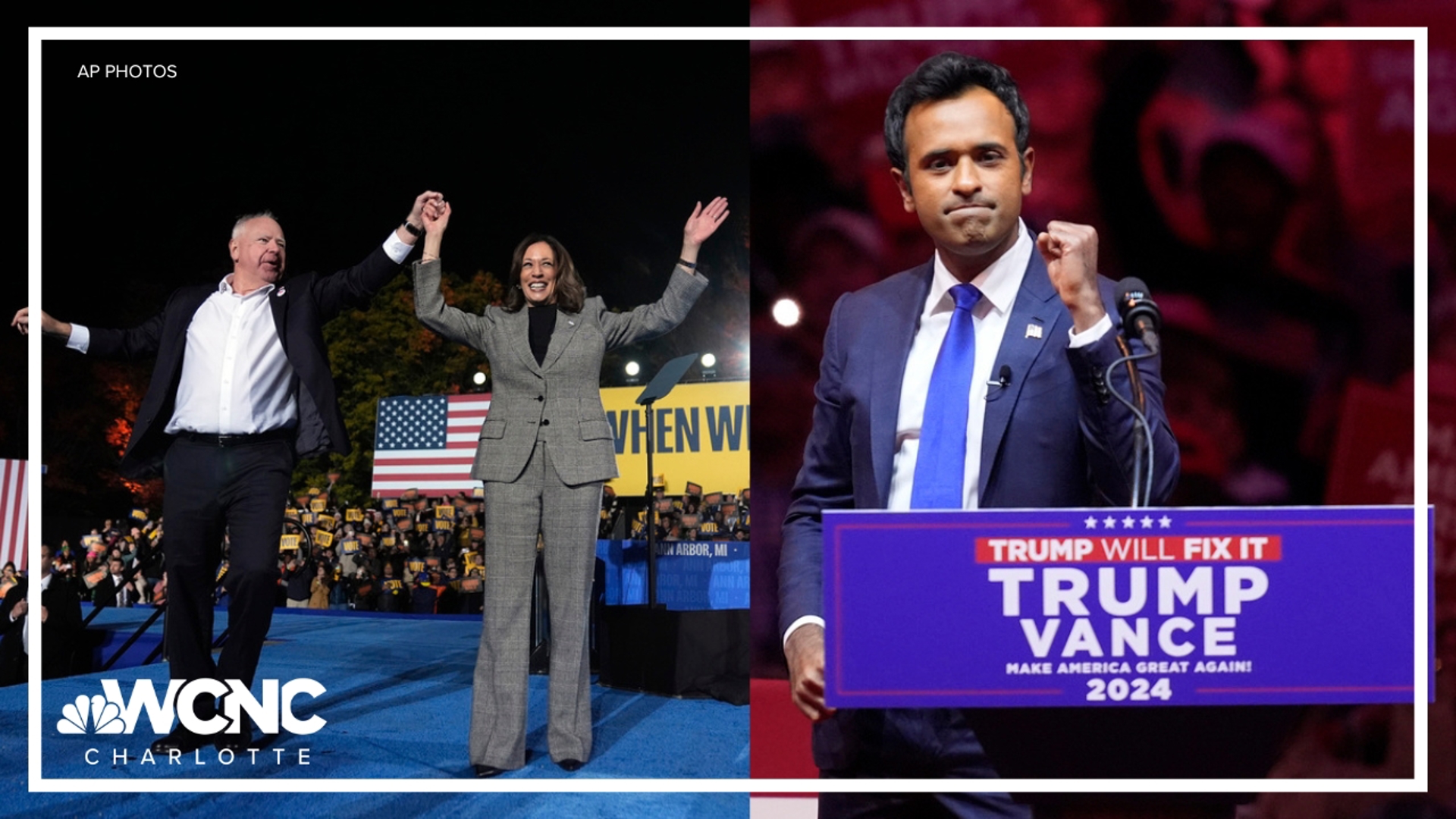 Vivek Ramaswamy will also be in the Tar Heel State to stump for Trump.