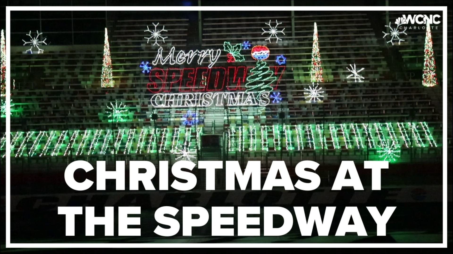 The holiday tradition has once again taken over the track in Concord