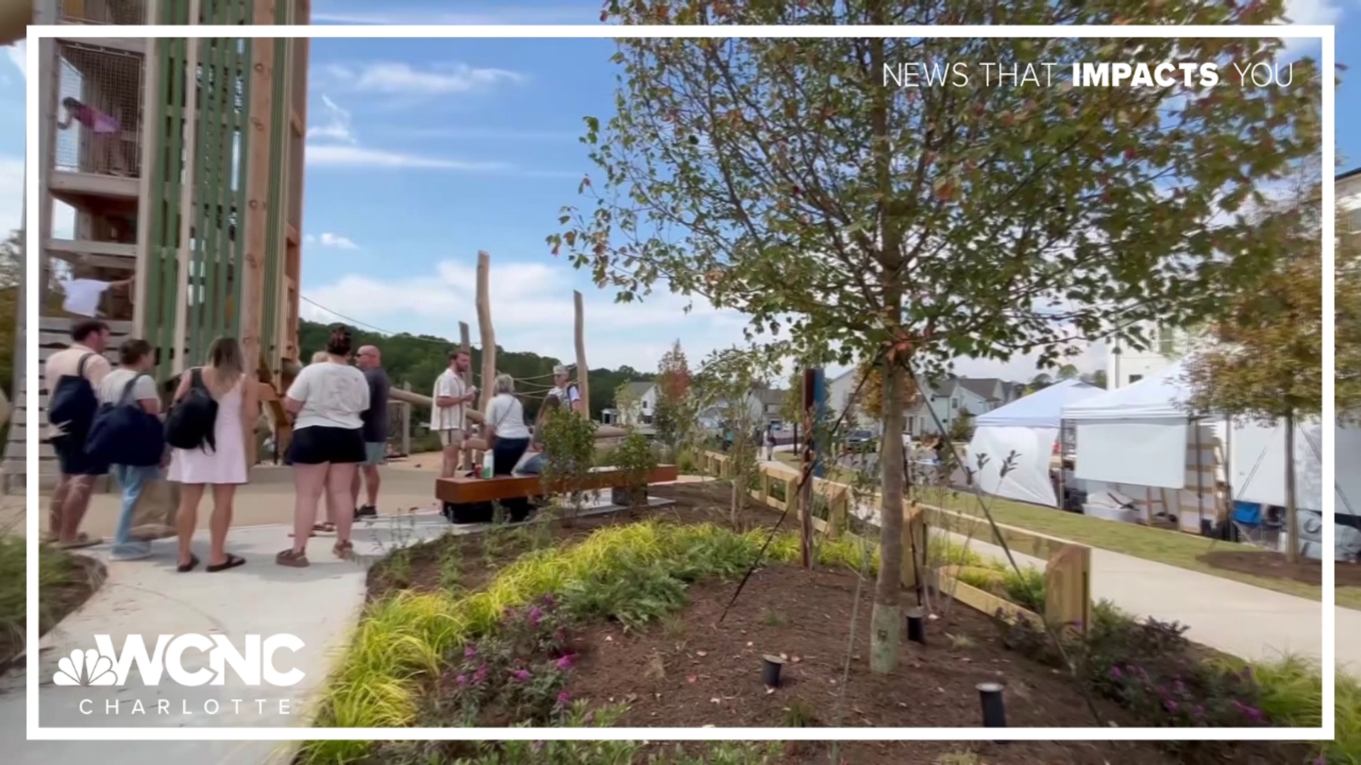 Grand opening held for The River District in west Charlotte, N.C ...