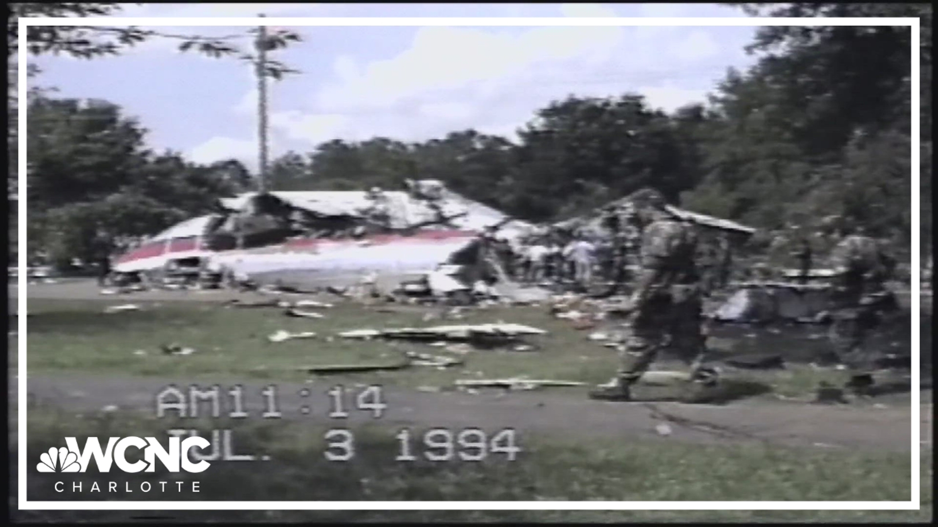 Just before 7 p.m. on July 2, 1994, 37 people were killed when a plane crashed into a neighborhood near Charlotte Douglas International Airport.