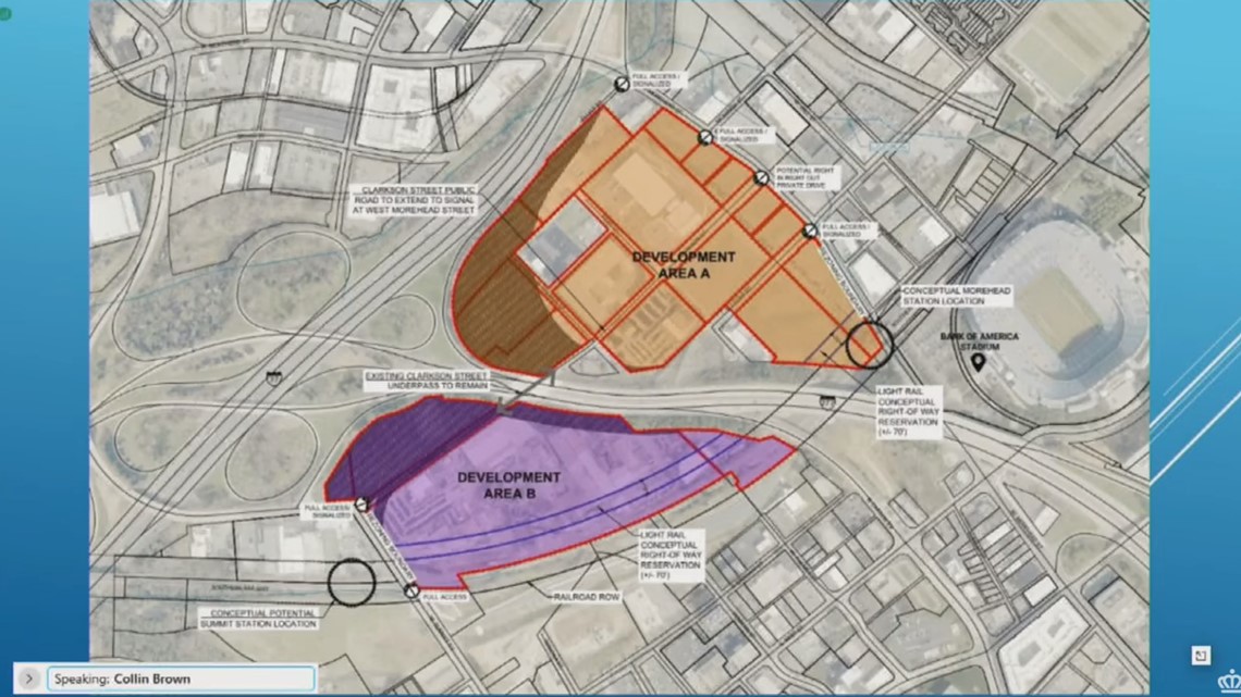 Property freed up in uptown Charlotte could mean eventual stadium  relocation ::