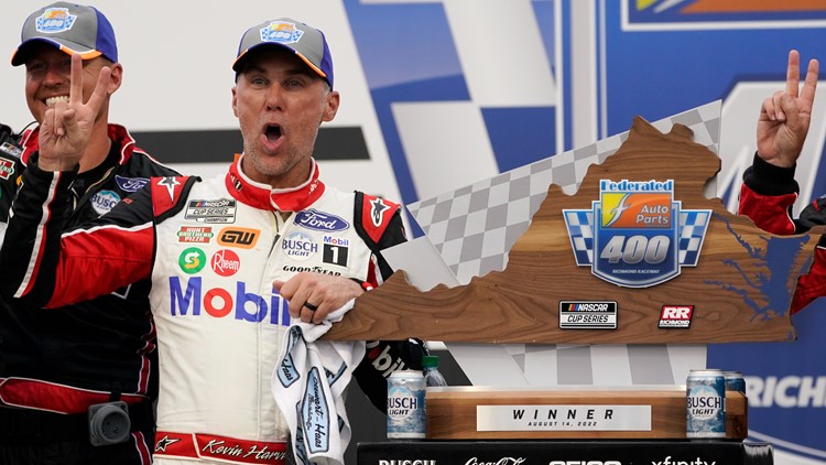 NASCAR: Harvick makes it back-to-back with win at Richmond