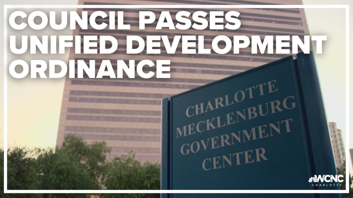 Charlotte City Council passes Unified Development Ordinance wcnc com