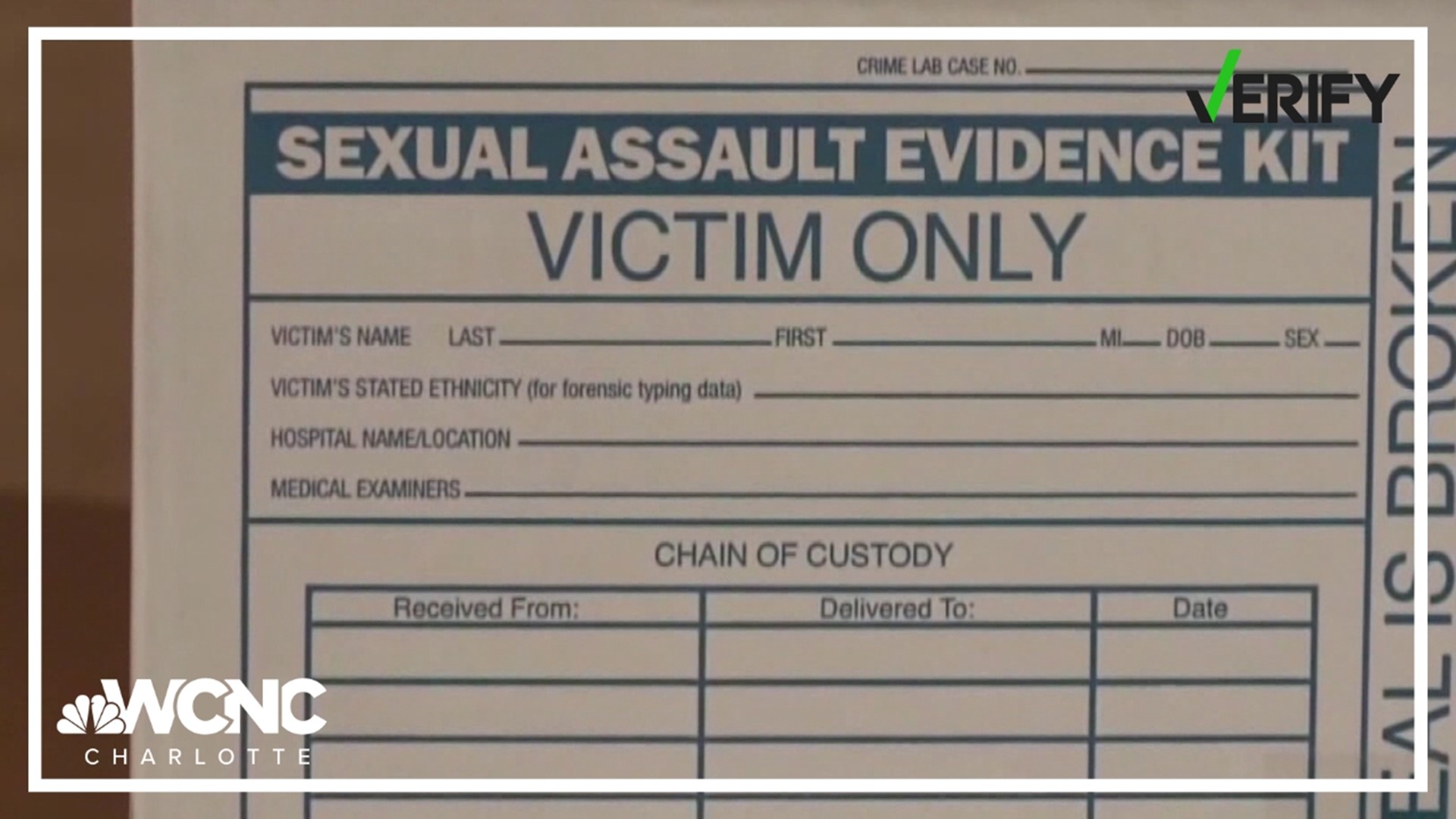 VERIFY: How many rape kits have been tested in Mecklenburg County?