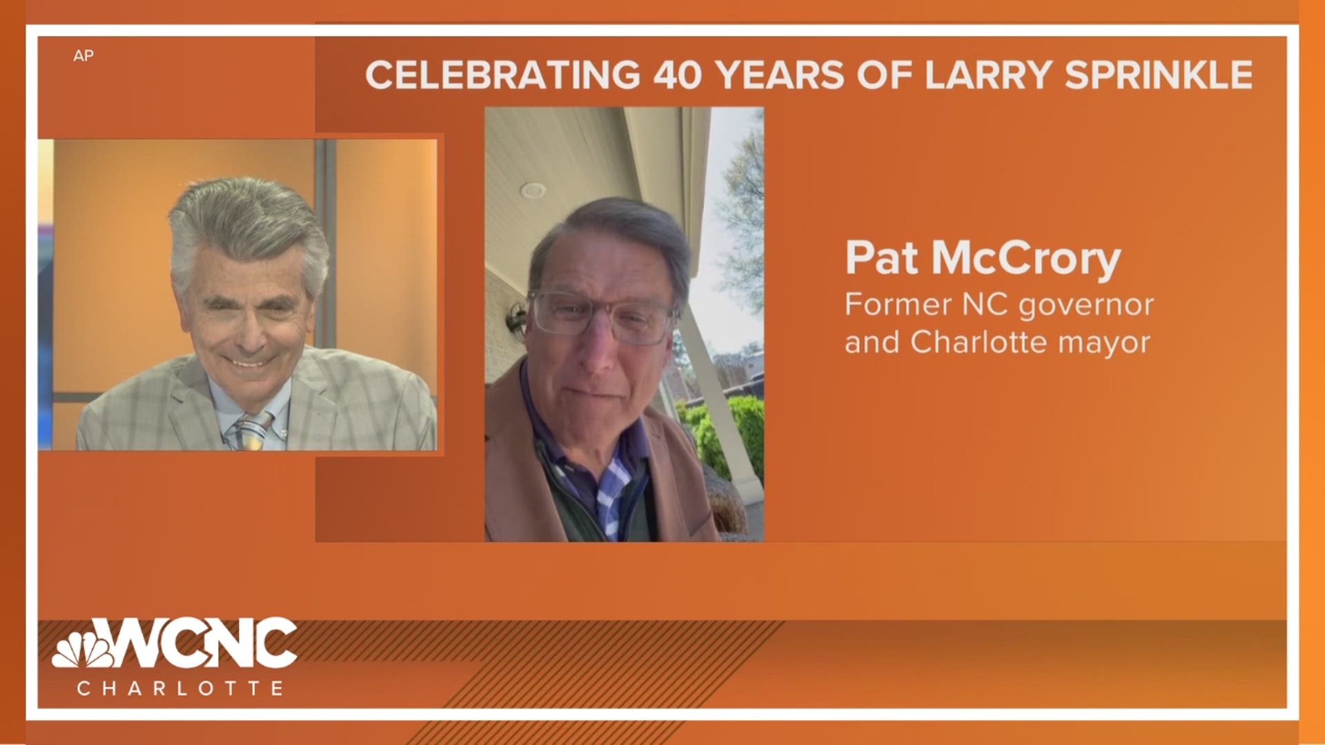 We're celebrating Larry Sprinkle as he marks 40 years at WCNC Charlotte, and some notable names wanted to share their love for Larry.