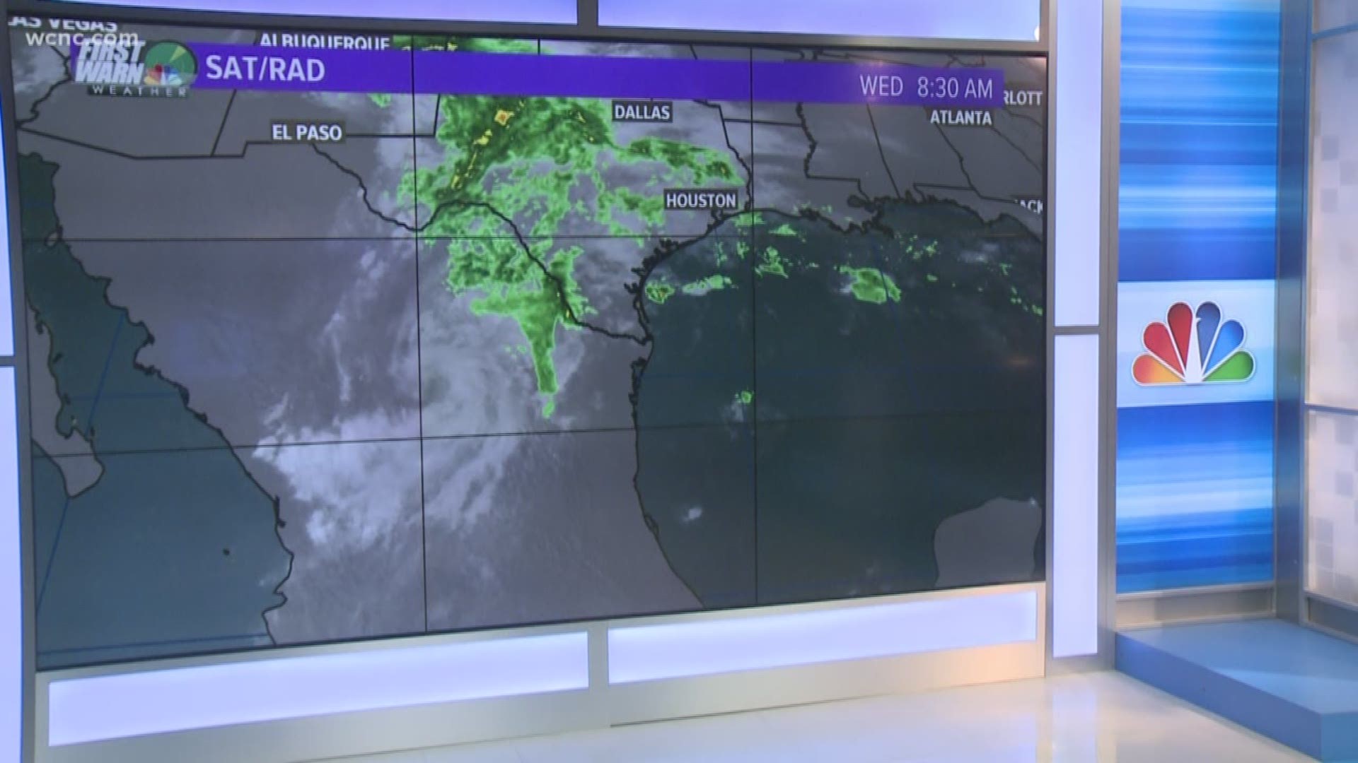 Meteorologist Iisha Scott showed how the aftermath of Willa could impact the Carolinas.