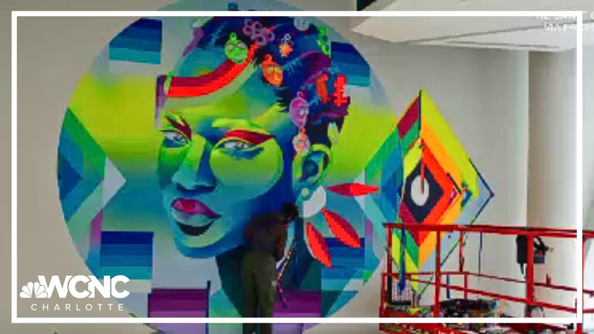 One local artist uses her murals as a way to celebrate Black culture and our Ben Thompson got to sit down with her.