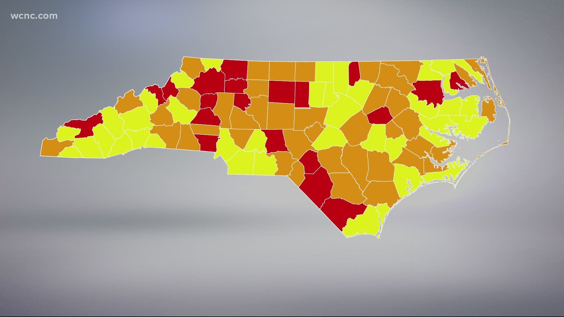 North Carolina COVID numbers soar, mask mandate expanded