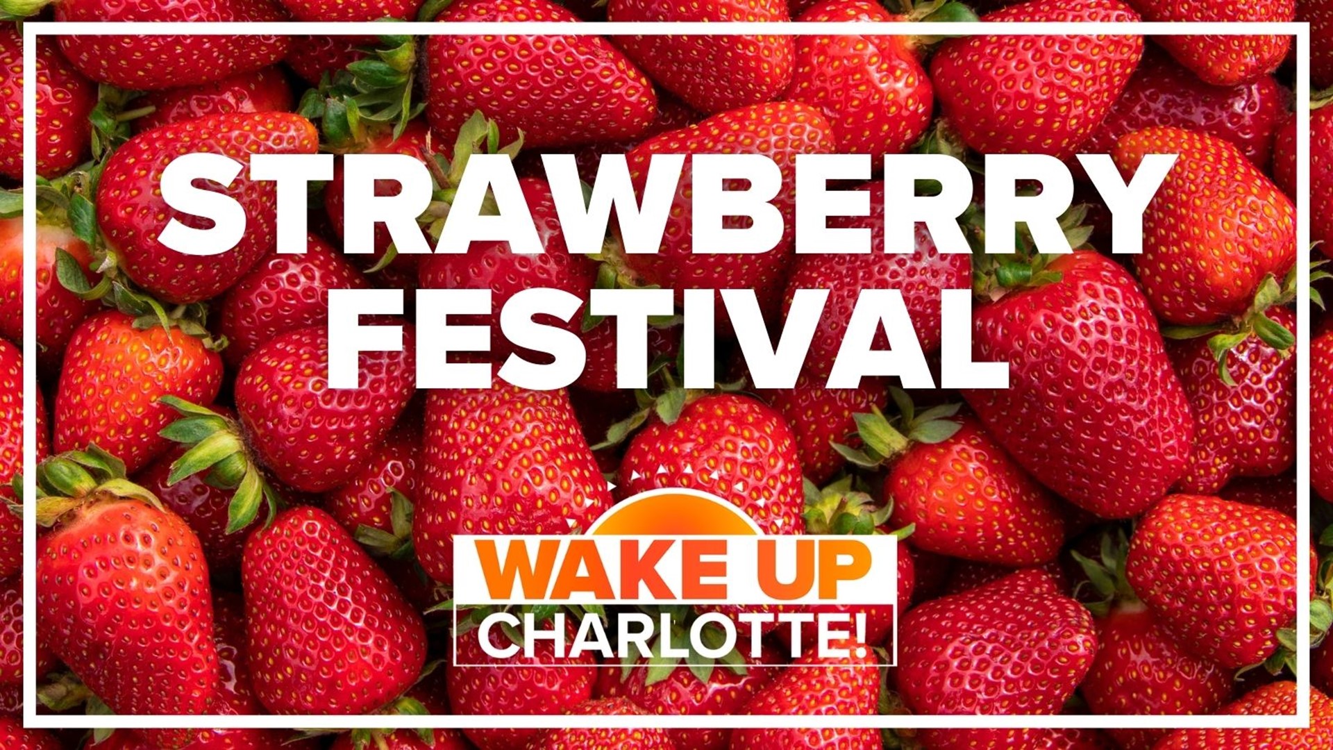 The annual strawberry festival returns to Fort Mill this weekend. Here's what you can expect on #WakeUpCLT To Go!