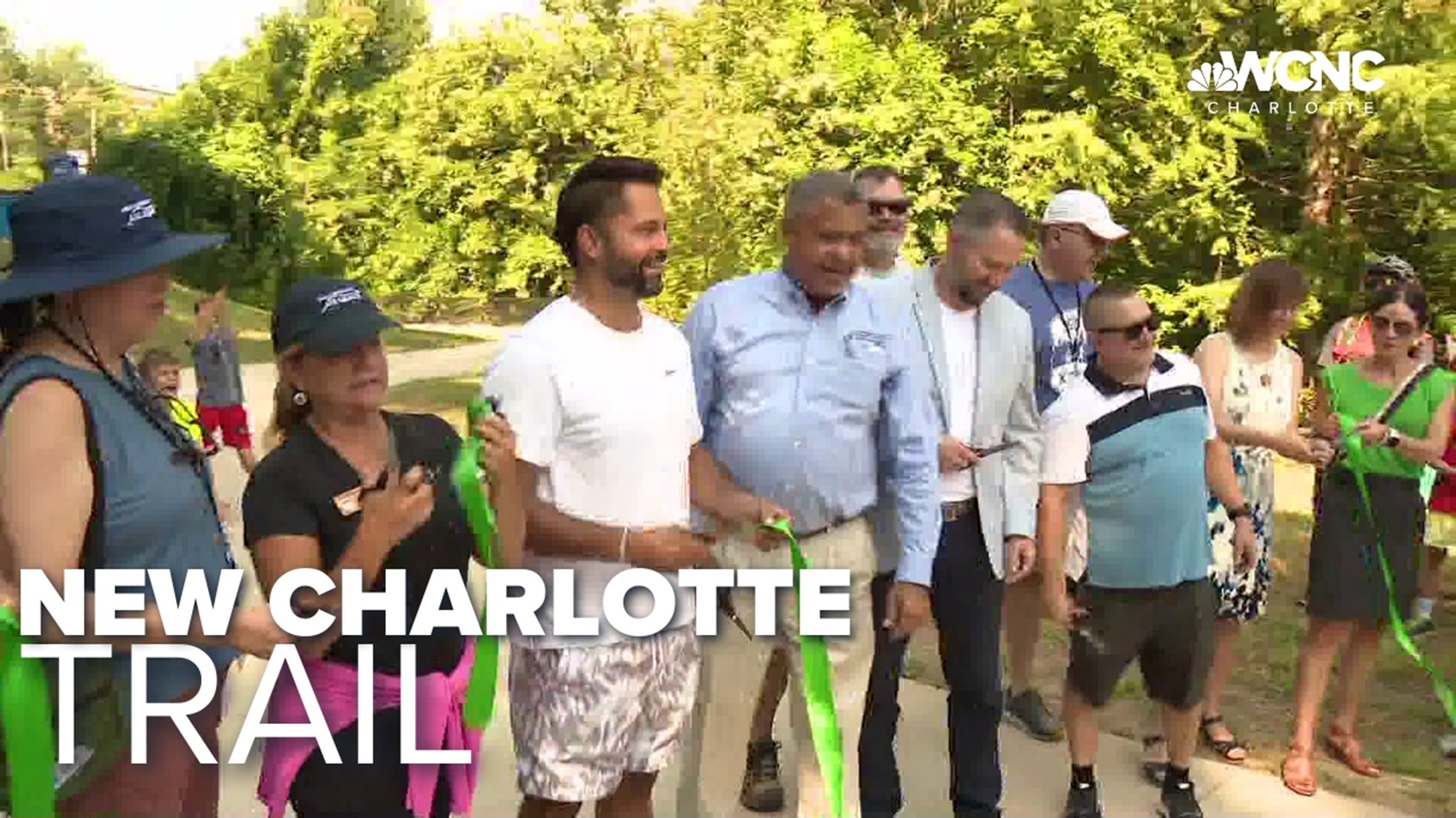 City leaders held a ribbon cutting for the new mile-and-a-half stretch.