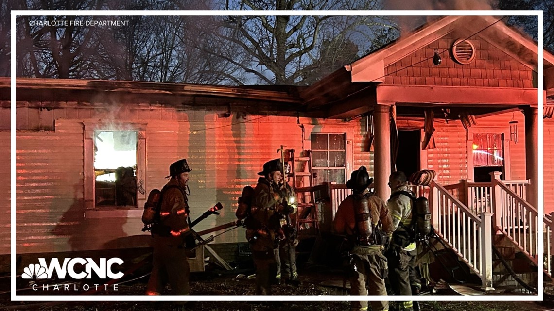 Crews battling fire in east Charlotte | wcnc.com