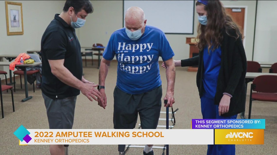 Kenney Orthopedics host an Amputee Walking School