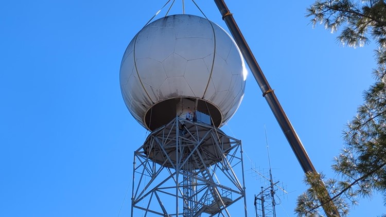 National Weather Service begins the process of fixing radar outage