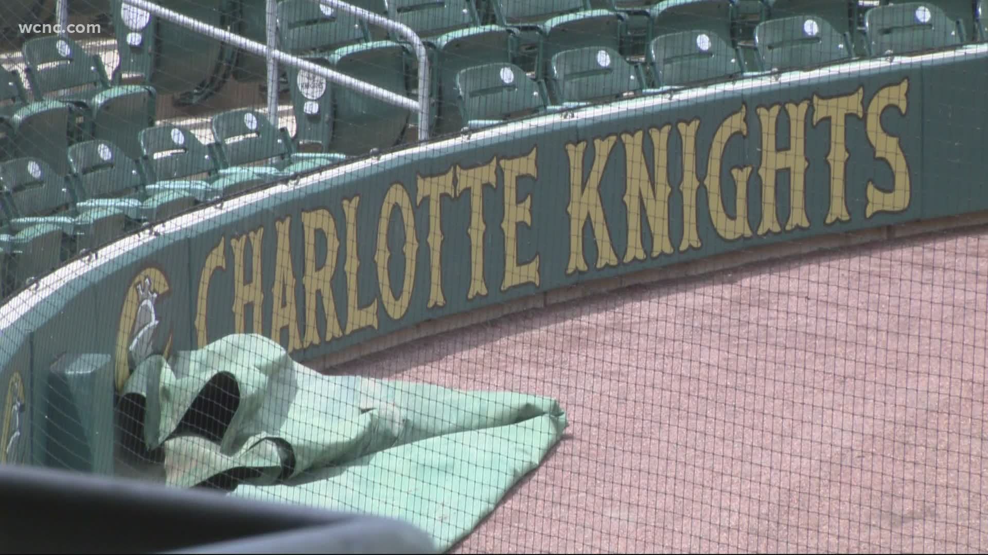Baseball returns to the Queen City Tuesday as the Charlotte Knights host their first home game since before the COVID-19 pandemic canceled the 2020 season.