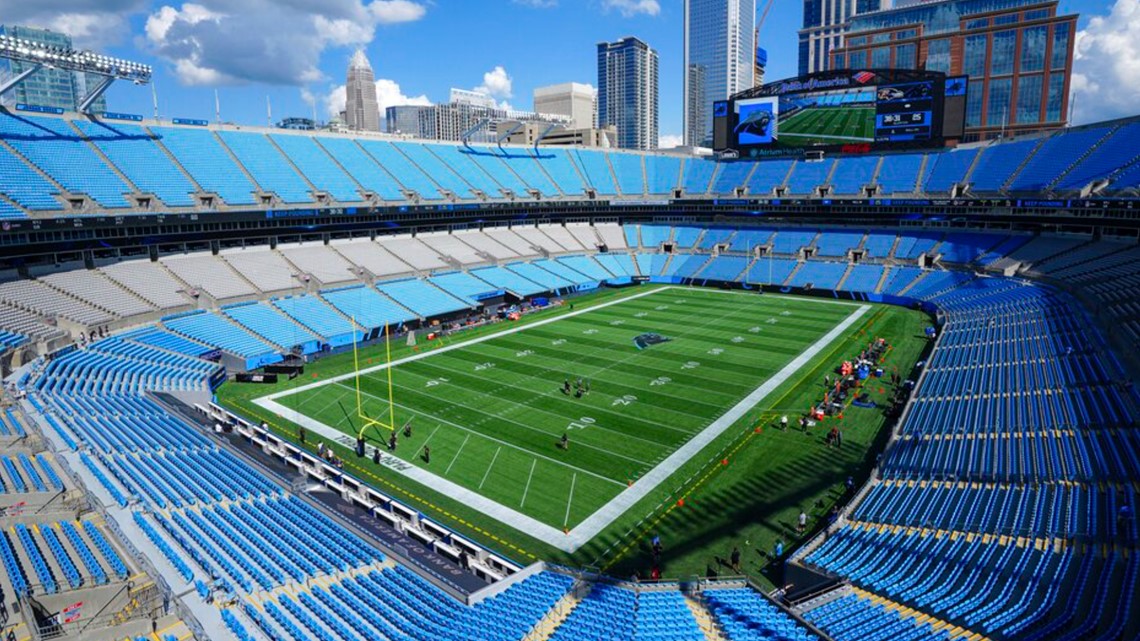 Carolina Panthers Practice Under the Lights for Fan Fest 2022