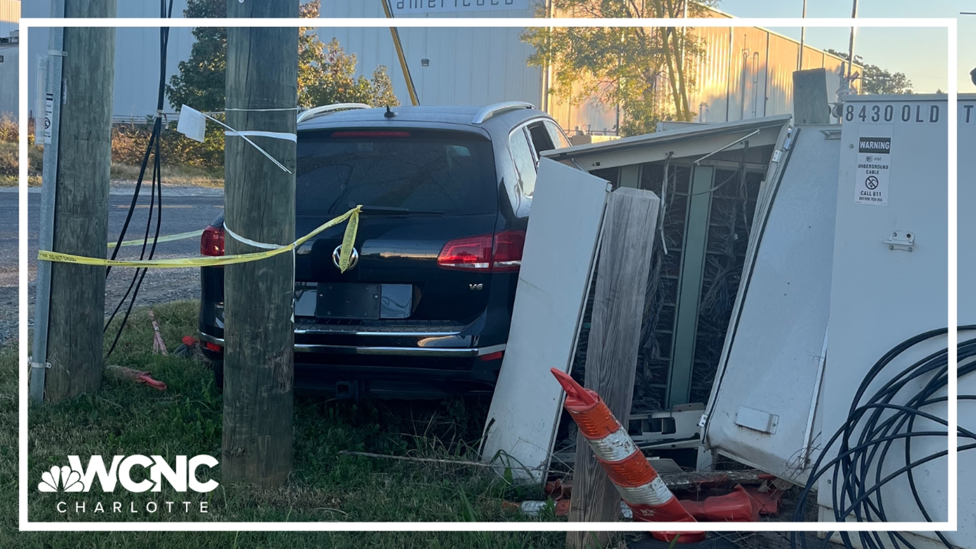 The crash happened on Lakeview Road and Old Statesville Road.