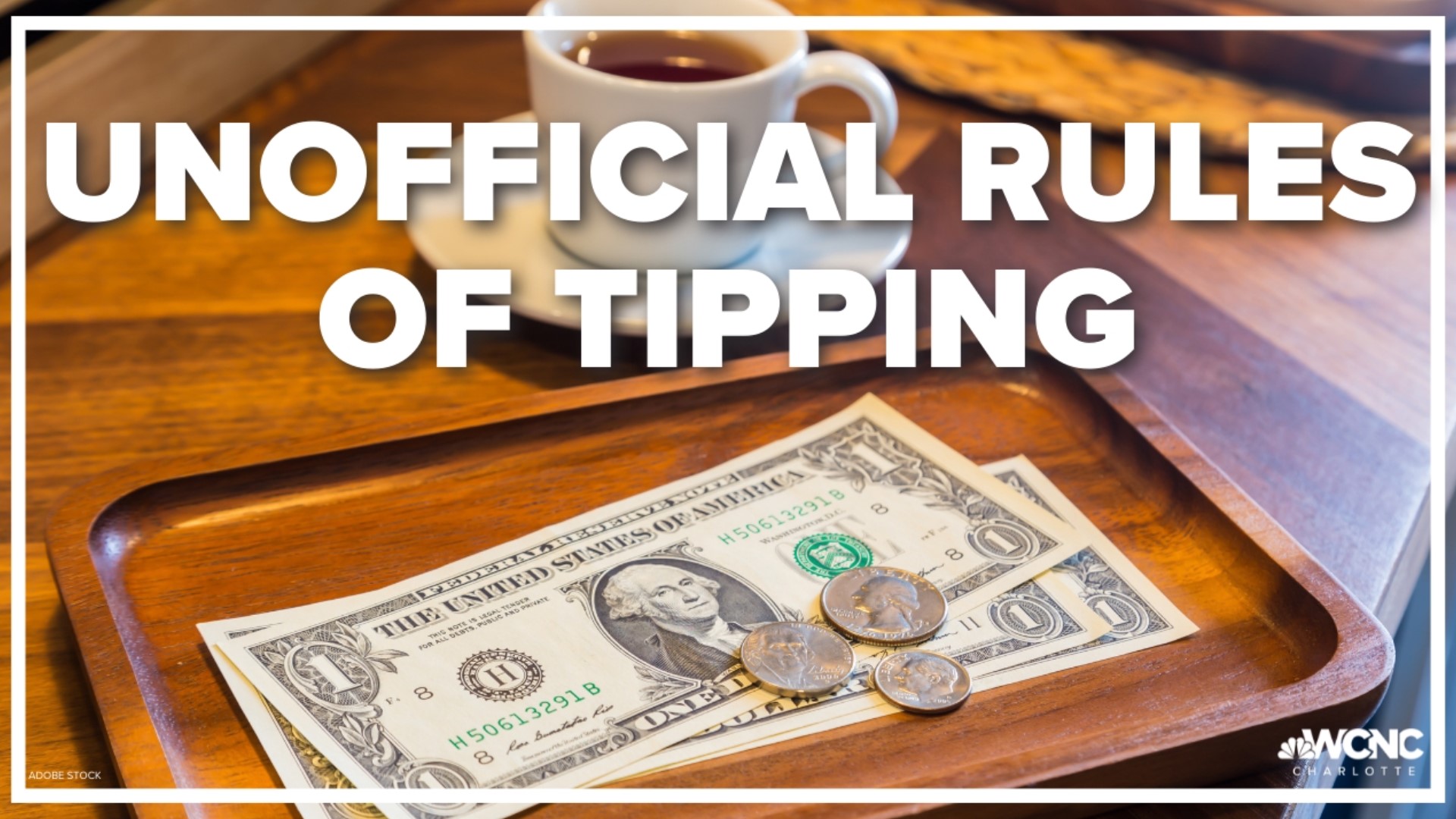 How Much Should You Tip The New Rules For Leaving A Good Tip Wcnc