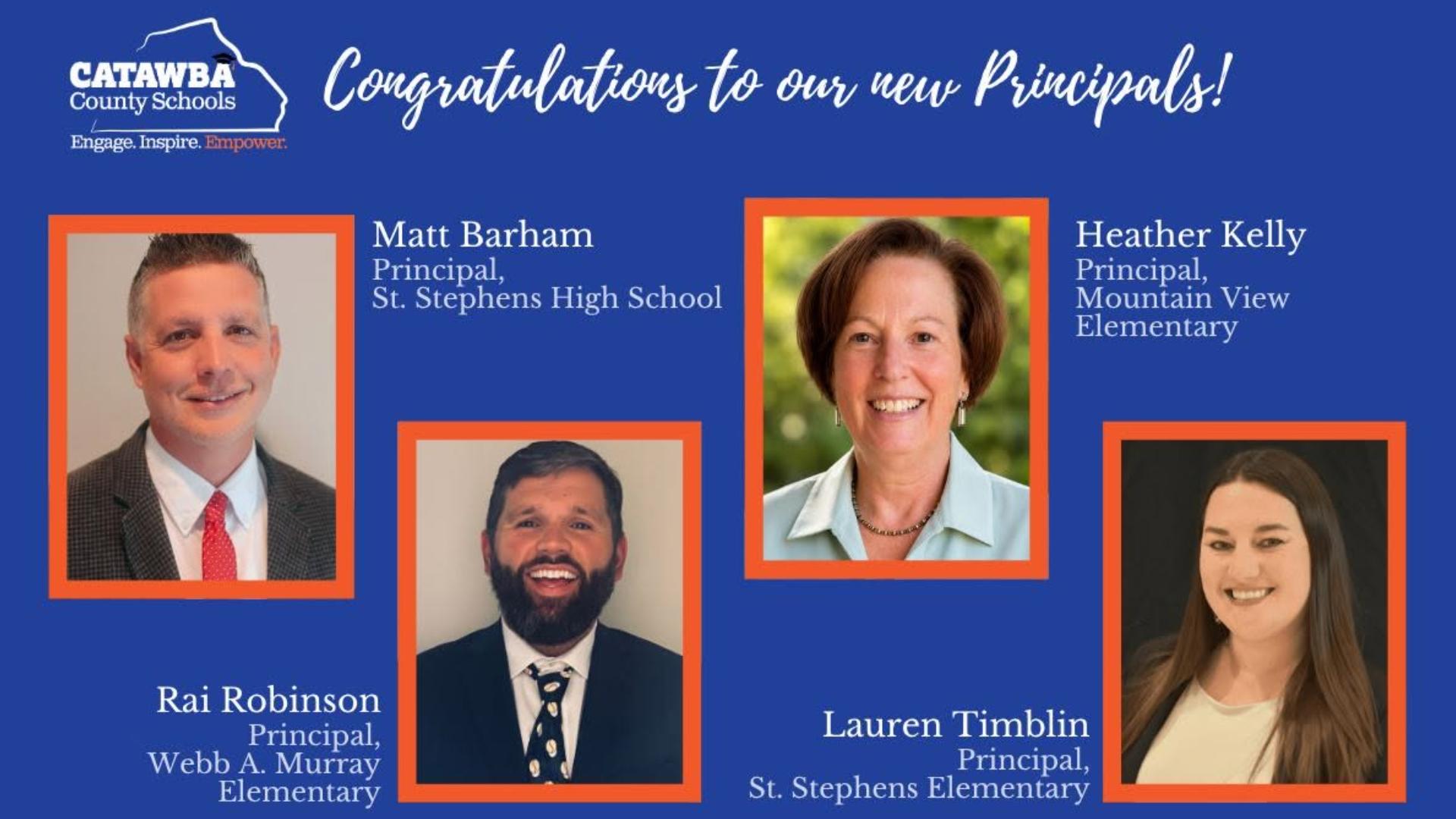 Catawba County Schools names four new principals | wcnc.com