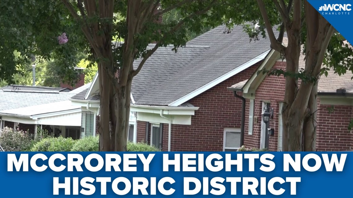 McCrorey Heights now historic district