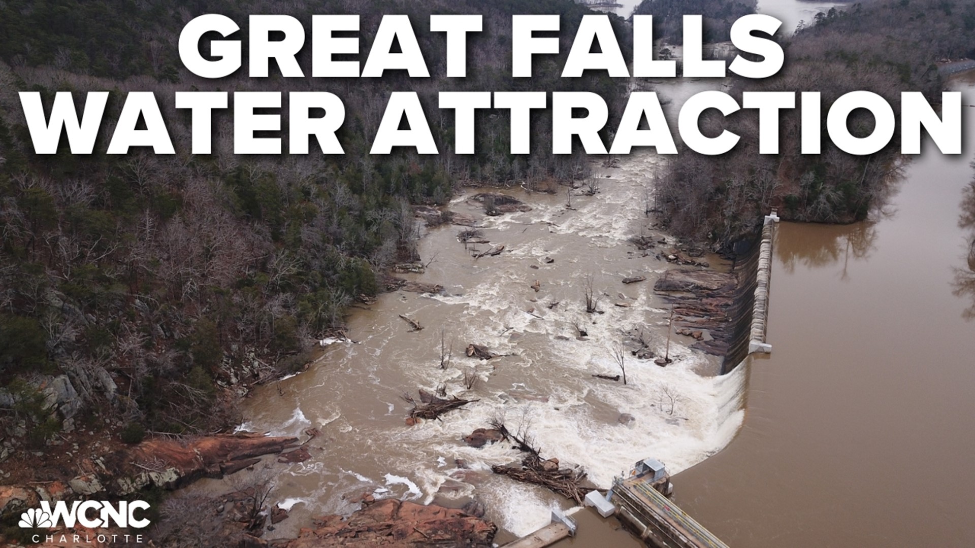 The Great Falls Enhancement Project sits on the Catawba River and provides recreational activities at the Great Falls Reservoir.