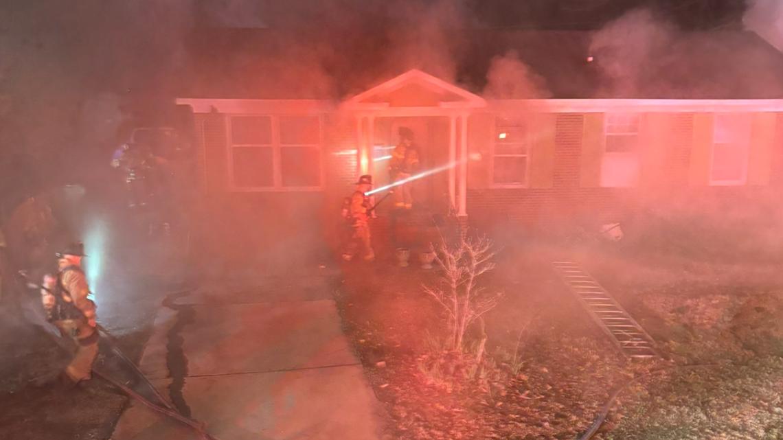 1 hospitalized after house fire in northeast Charlotte | wcnc.com