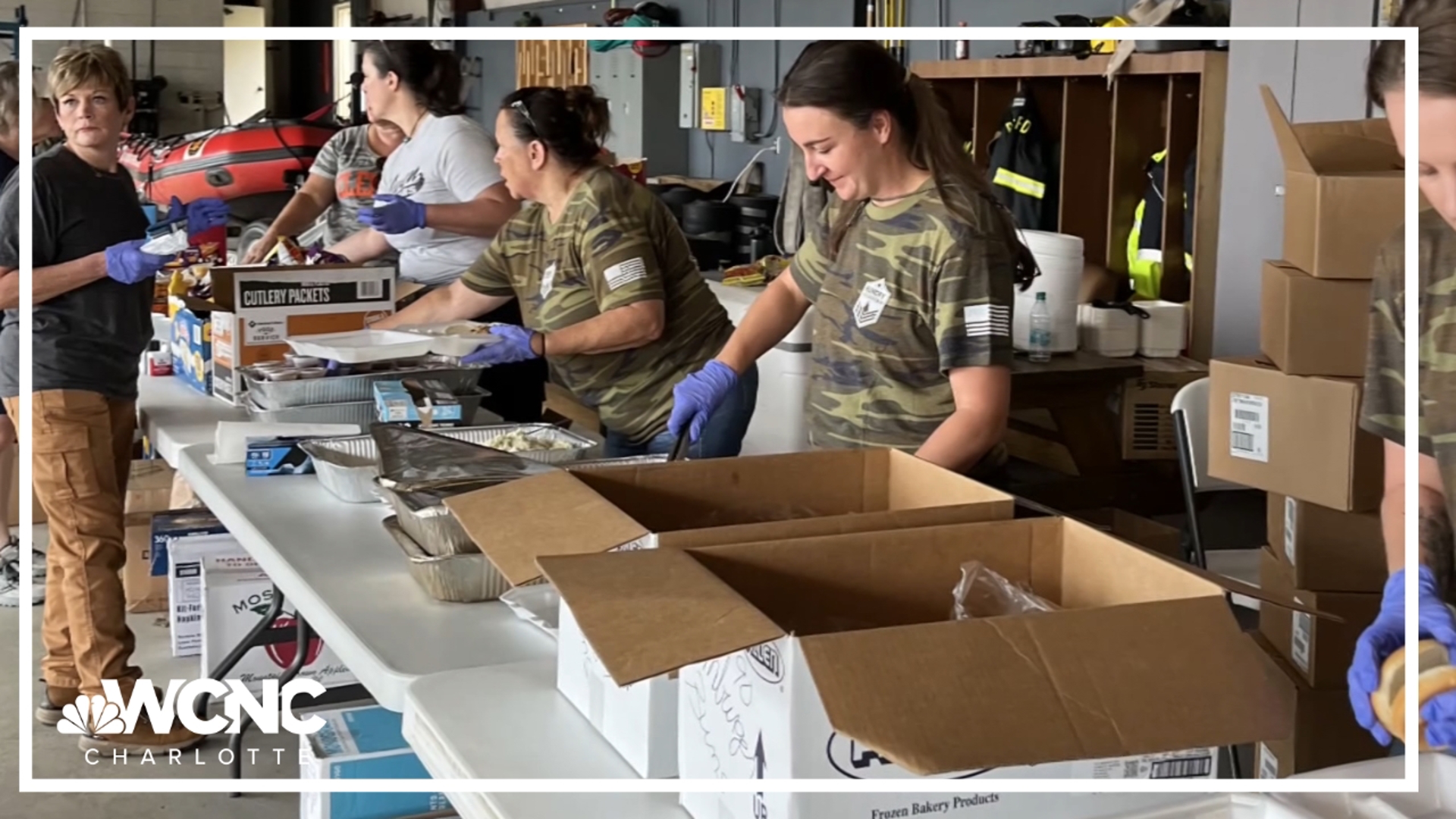 Hungry Heroes has been supporting military and first responders with hot meals since 2018. Now, its mission has spread to Western North Carolina.