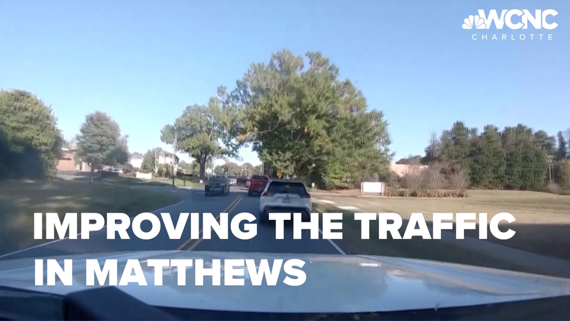 The plan to widen Idlewild Road in Matthews and build another roundabout may be fast tracked