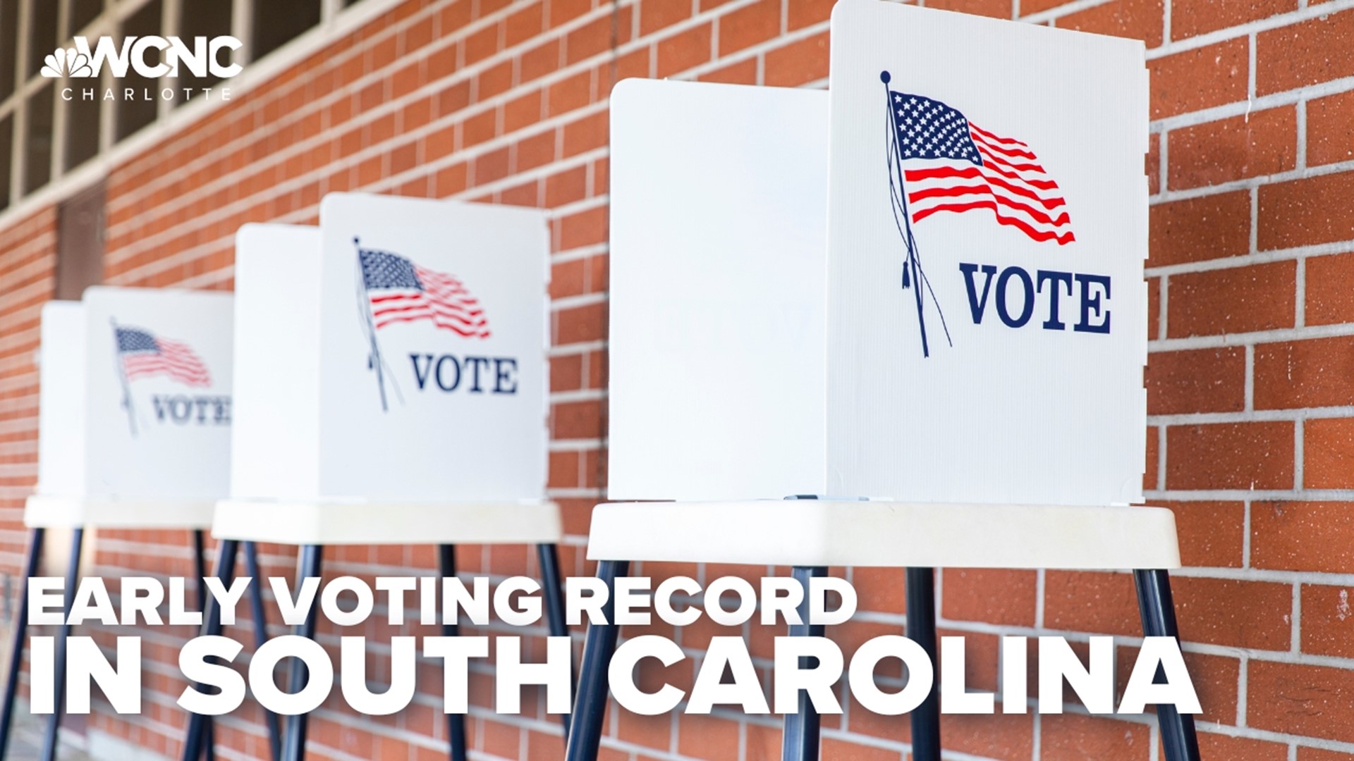 Early voting turnout continues to break records in South Carolina. Nearly 50,000 people cast their ballots yesterday.