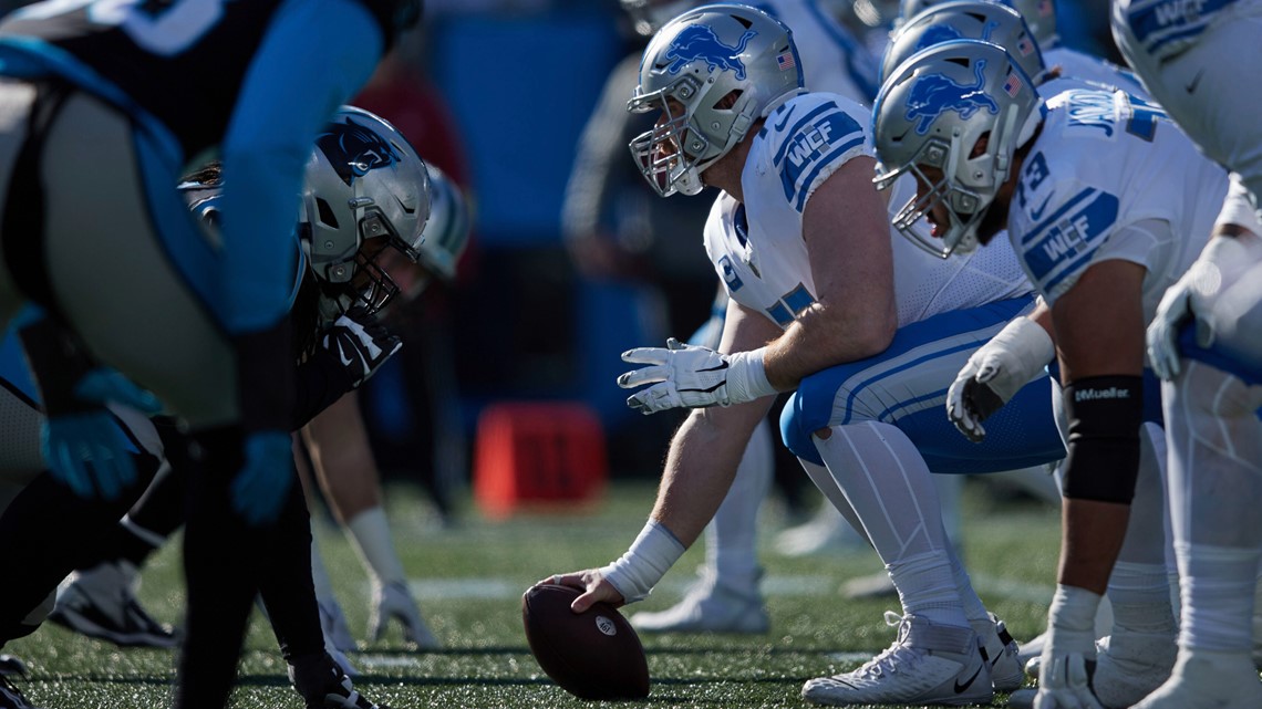 Lions' Jared Goff wasn't happy with Panthers' 'cement' turf